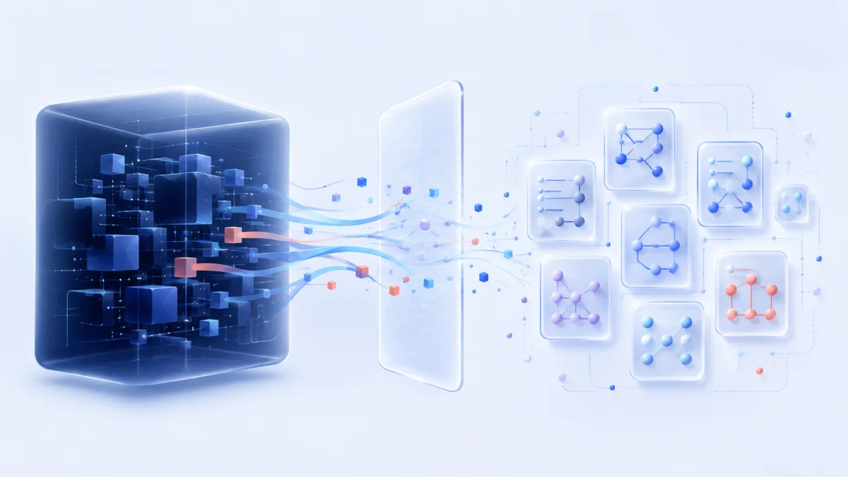 Business rules moving from a dense application core into separate modules
